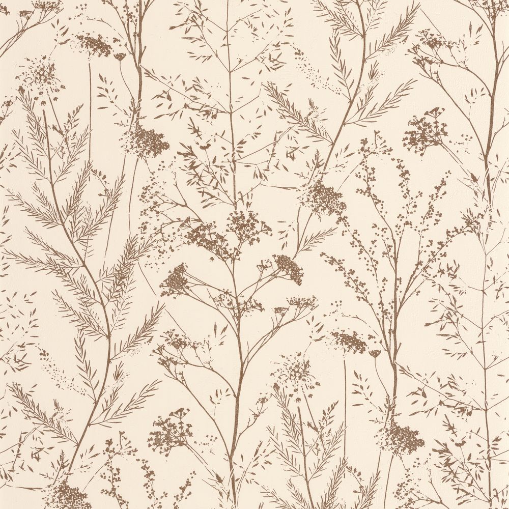Tapetti Prairie Terre De Sienne 0,53x10,05m