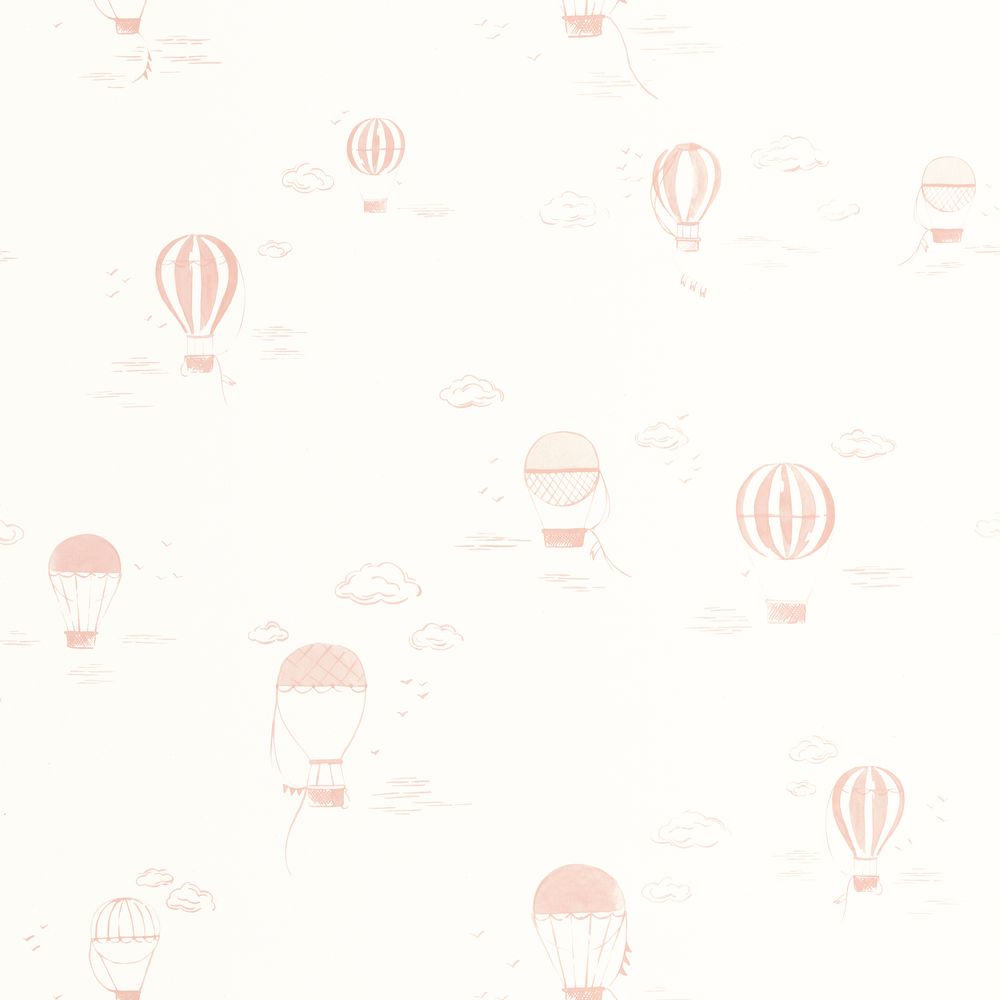 Tapetti Balloons In The Clouds Rose Blush 0,53x10,05m