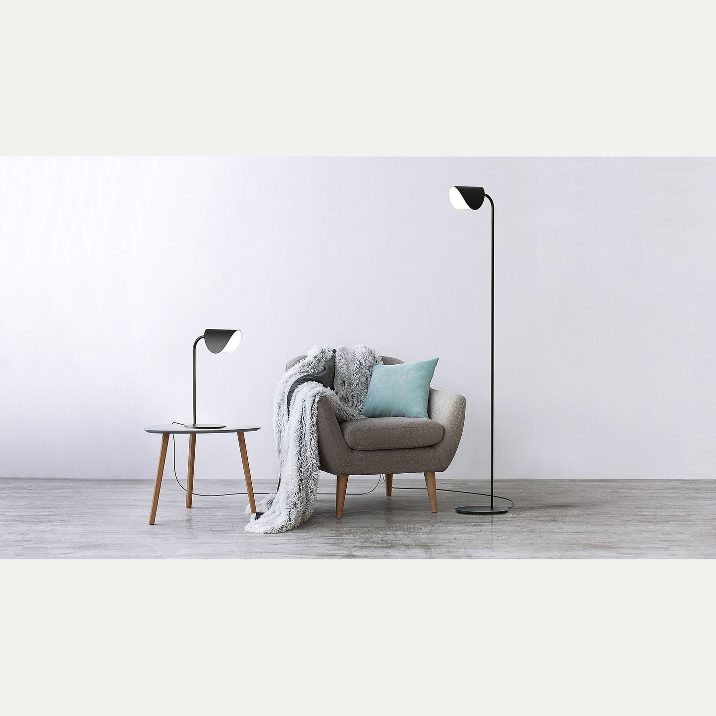 Veska lattiavalaisin musta