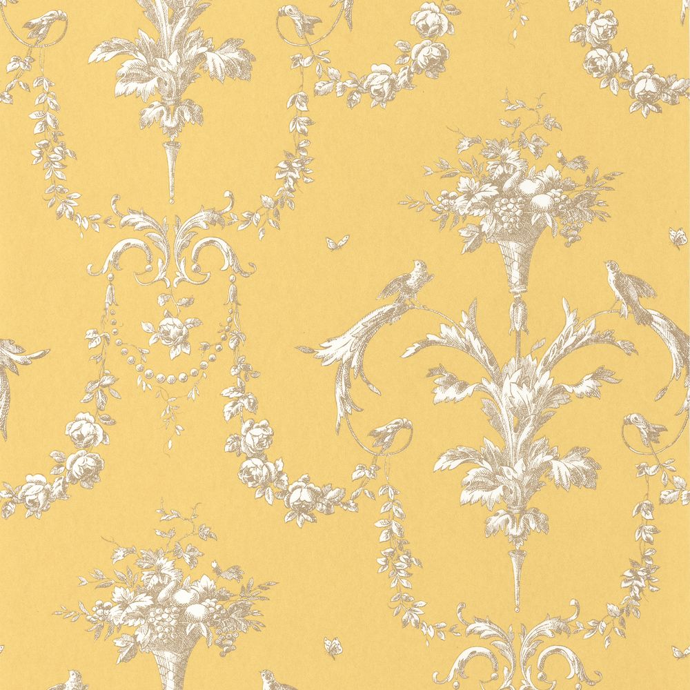 Tapetti Corne D'Abondance Jaune Soleil 0,53x10,05m