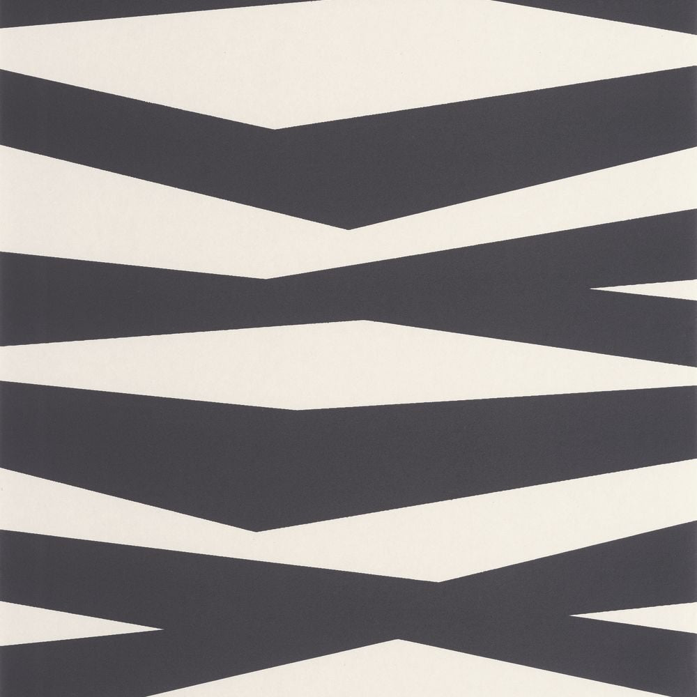 Tapetti Zebra Game Noir 0,53x10,05m
