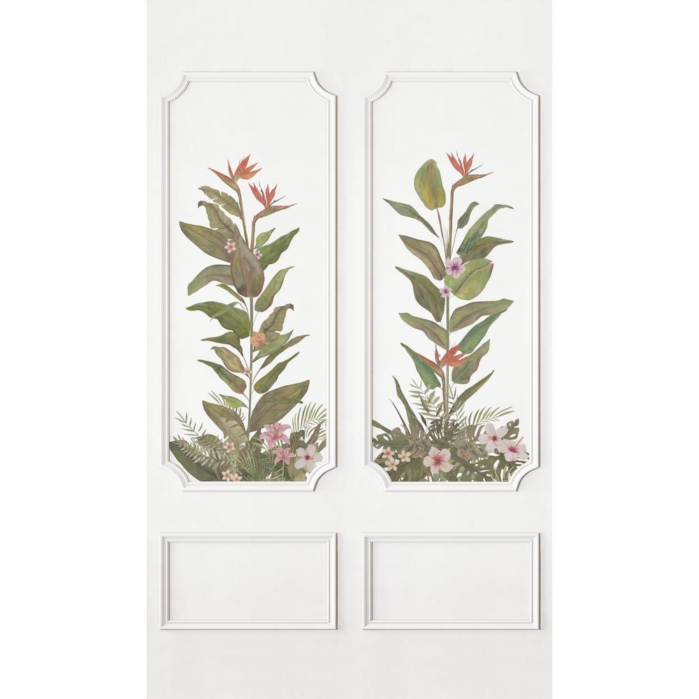 Tapetti Eclat Tropical Vert Feuille 180x310cm