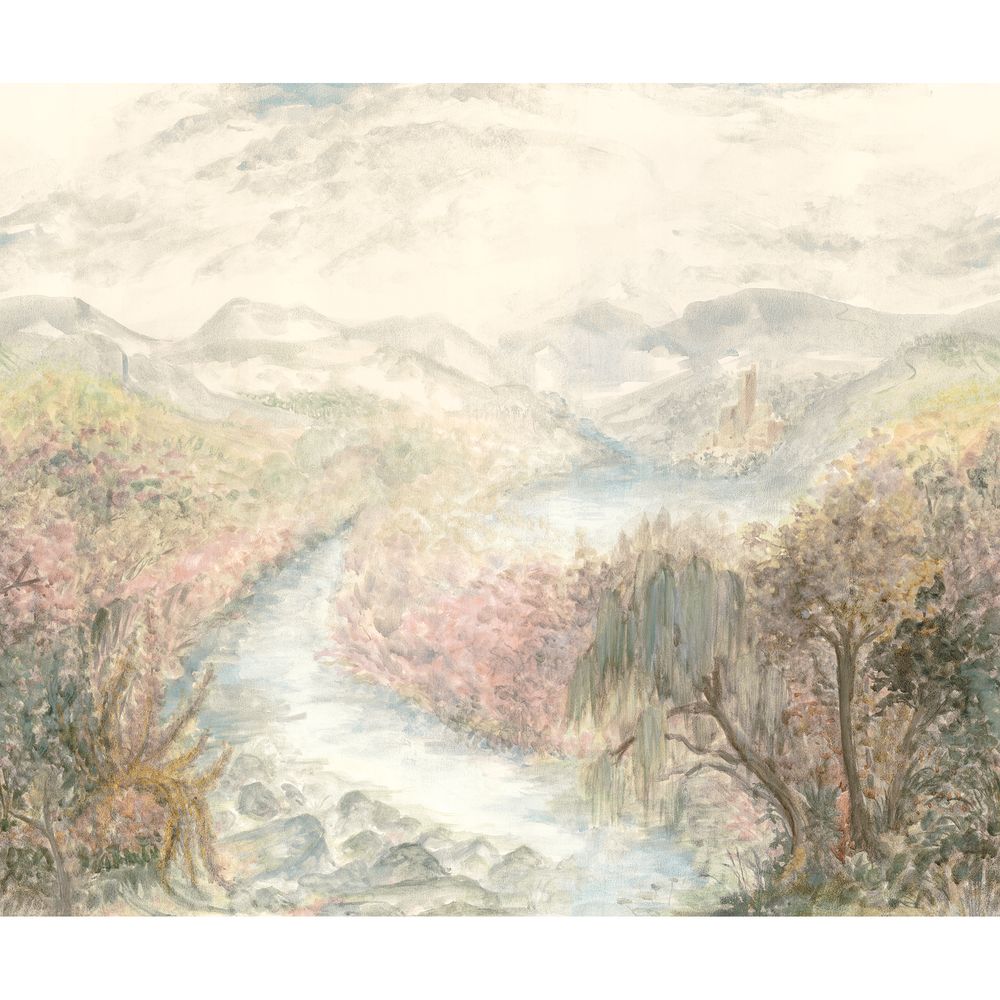 Tapetti Ruisseau De Joie_S Rose Nude 300X250 cm