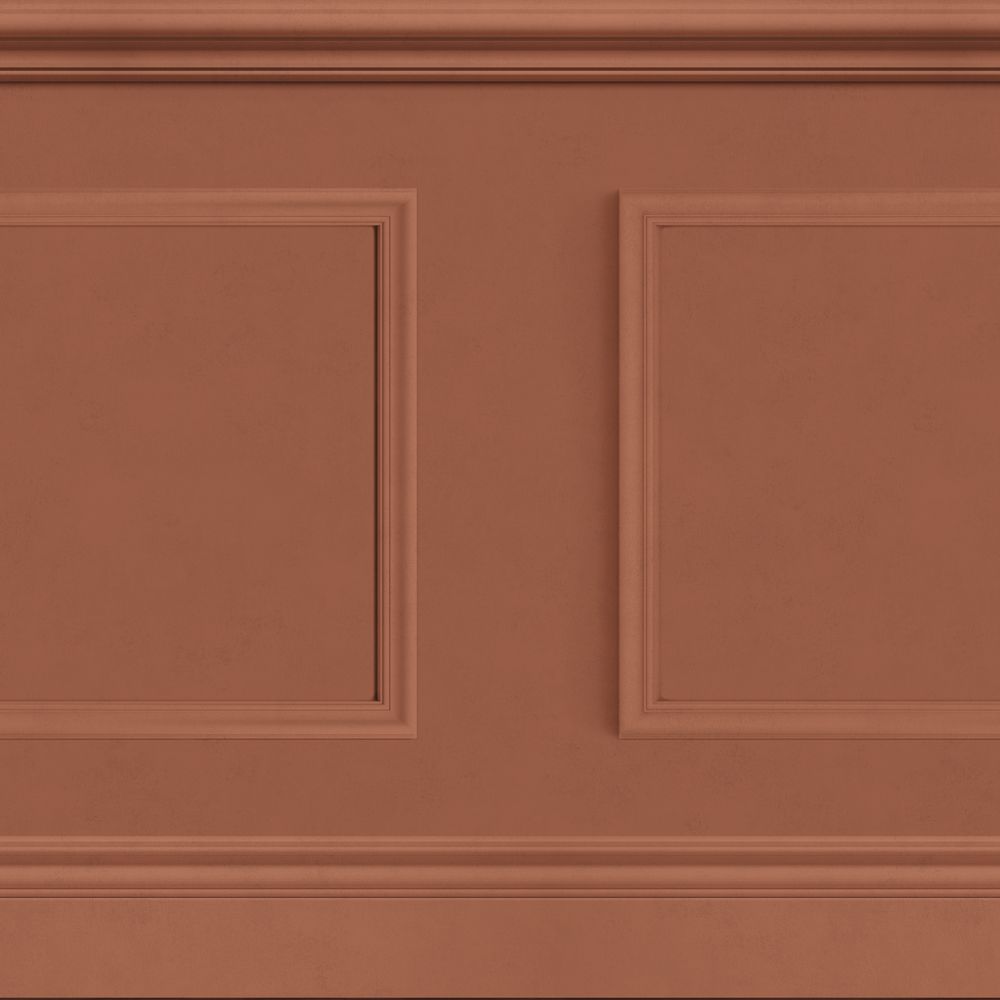 Tapetti La Bibliotheque Terre De Sienne 90x300cm