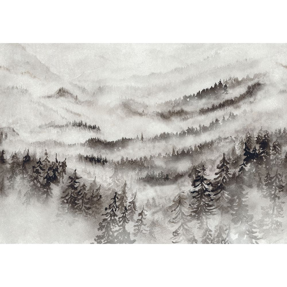 Tapetti Morning Mist_M Gris Brume 400X280 cm