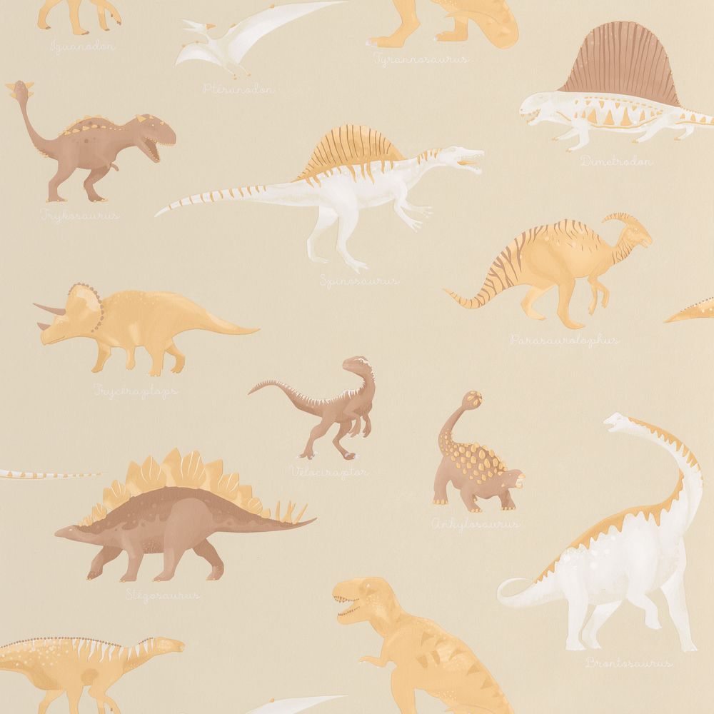 Tapetti Jurassique Beige 0,53x10,05m