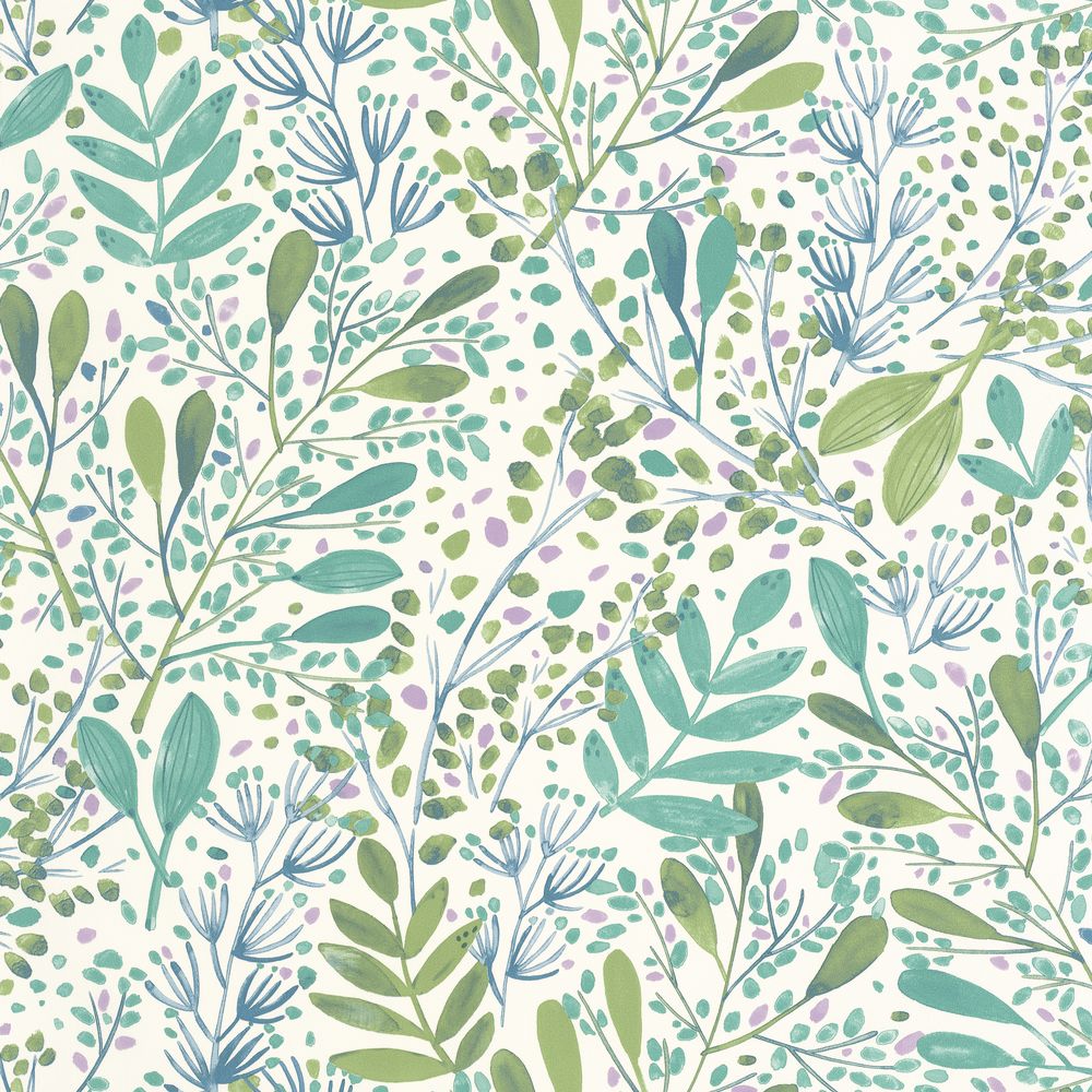 Tapetti Joy Vert Mauve 0,53x10,05m