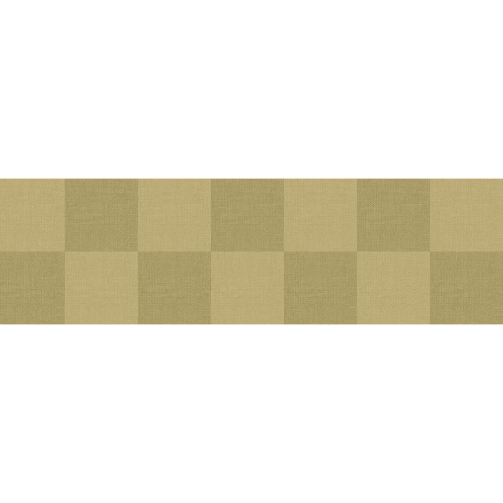 Boordi Checks Border Vert Olive 0,106x6m