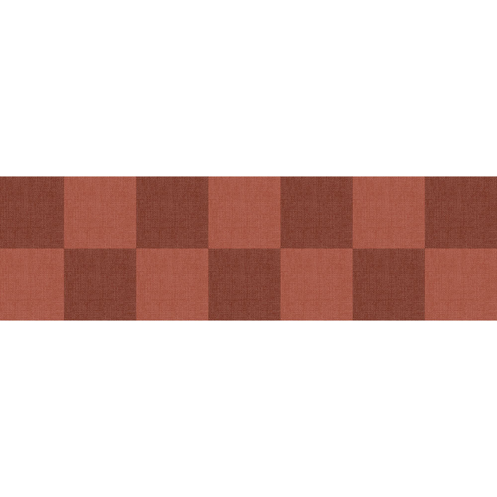 Boordi Checks Border Bordeaux 0,106x6m