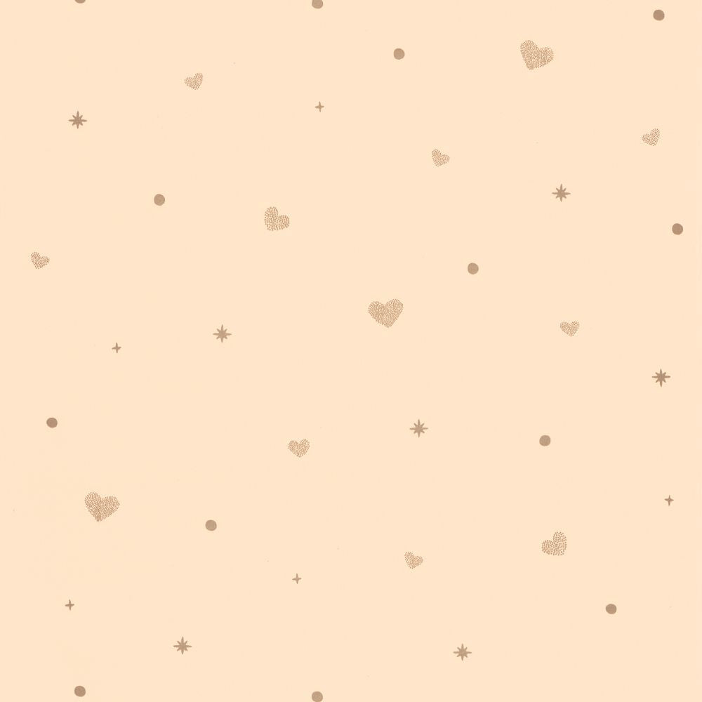 Tapetti Estelle Rose Or 0,53x10,05m
