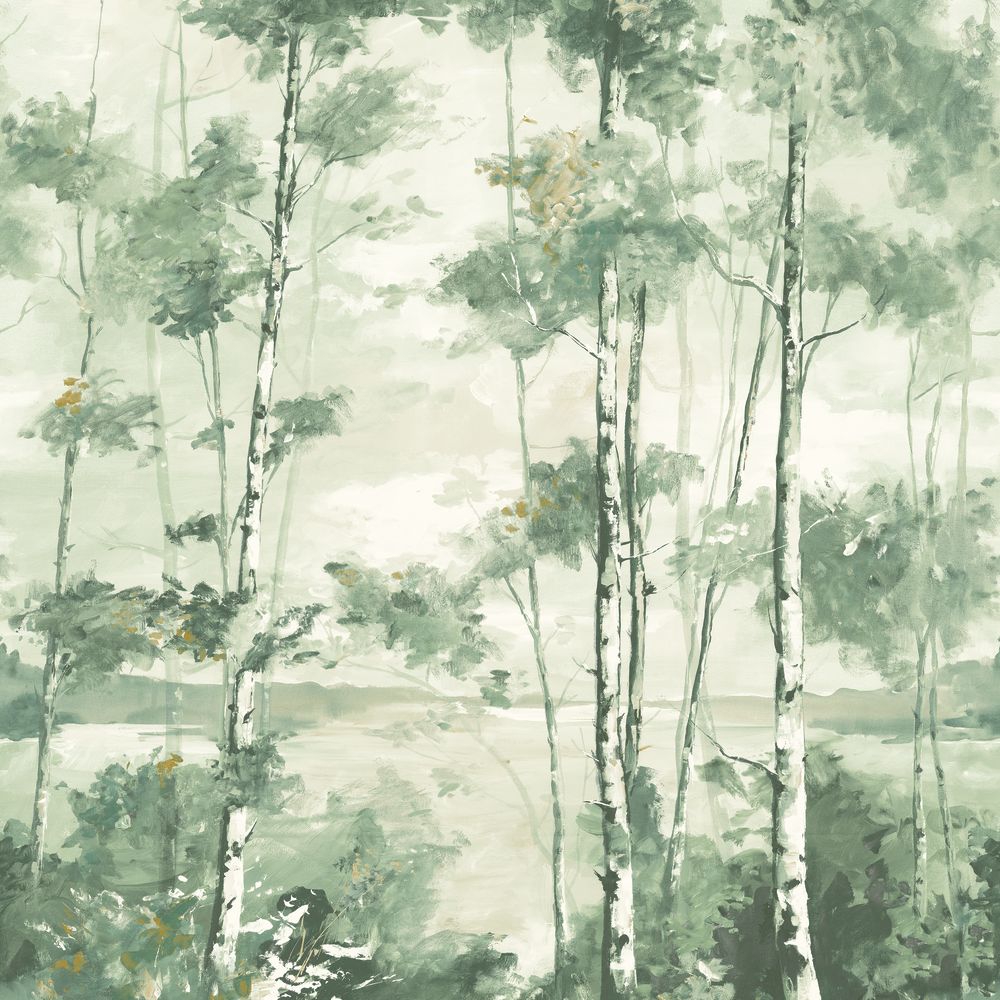 Tapetti Foret Boreale_S Vert Eucalyptus 200X250 cm