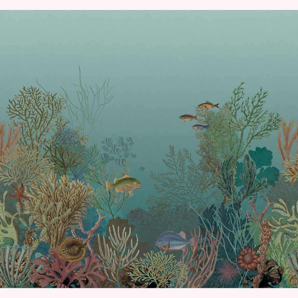 Tapetti Aquarium M Bleu Abysse 300X280 cm