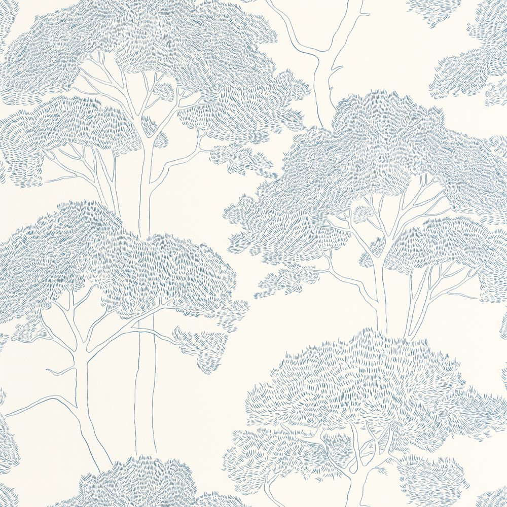 Tapetti La Ciotat Blanc Bleu Azur 0,53x10,05m