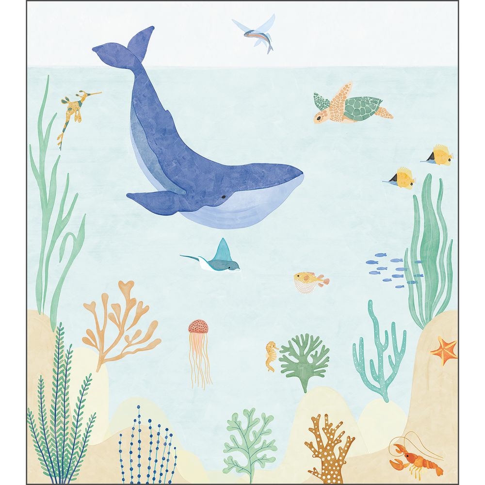 Tapetti Le Monde De La Mer Multicouleurs M 250X280 cm