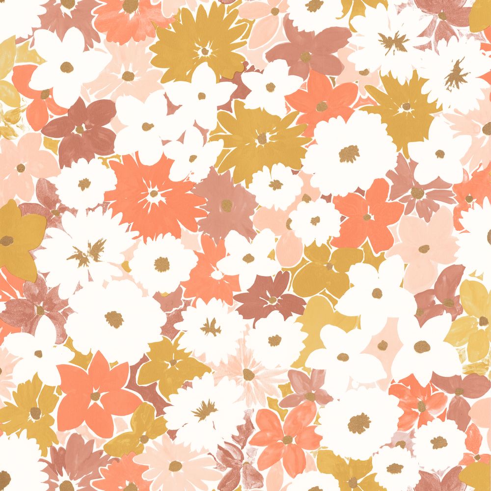 Tapetti Flora Rose 0,53x10,05m
