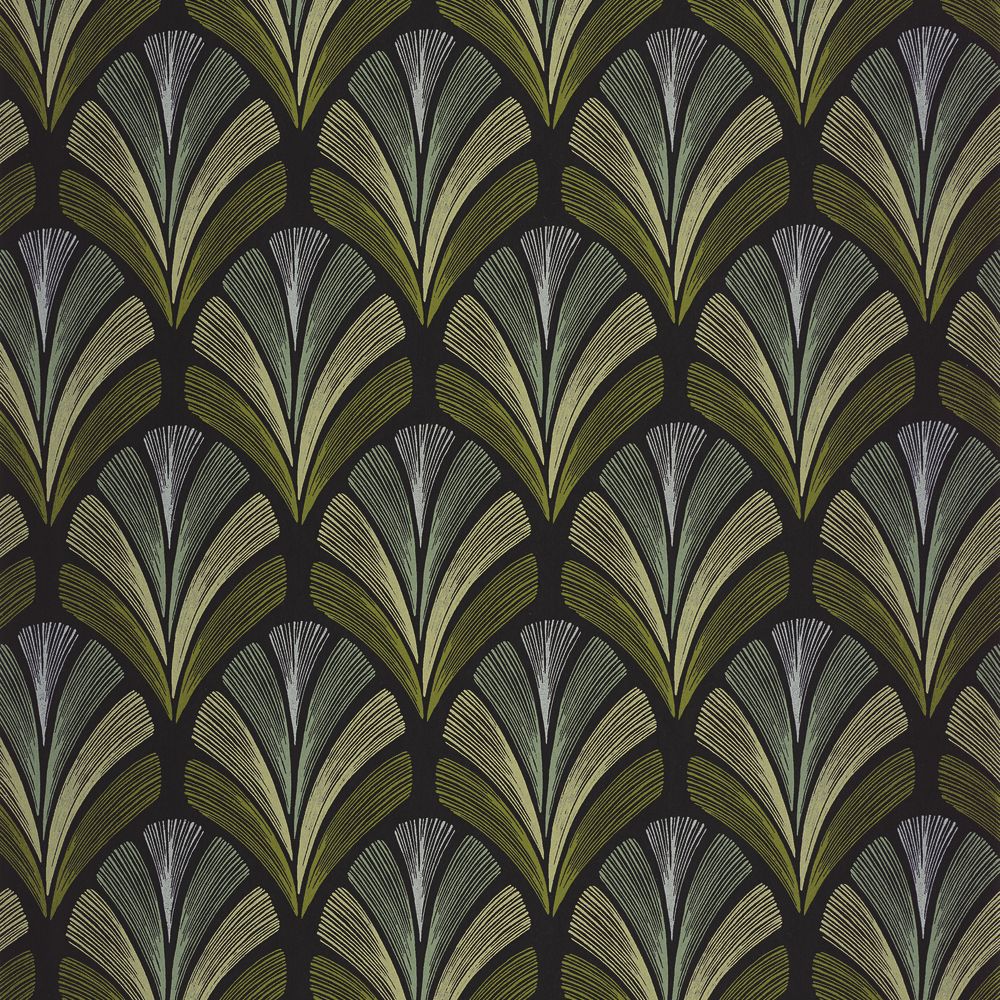 Tapetti Folies St James Vert Olive 0,53x10,05m