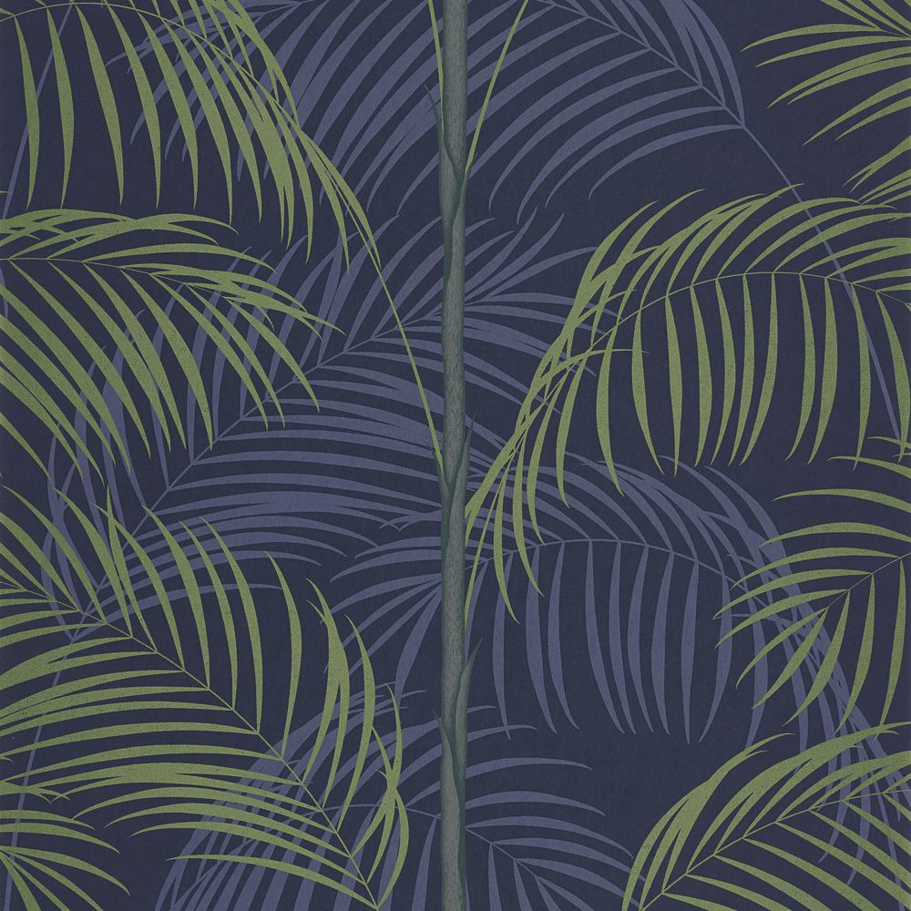 Tapetti Le Tout Paris Bleu Outremer Vert 0,53x10,05m