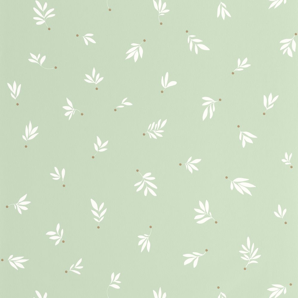 Tapetti Cueillette Vert Amande 0,53x10,05m