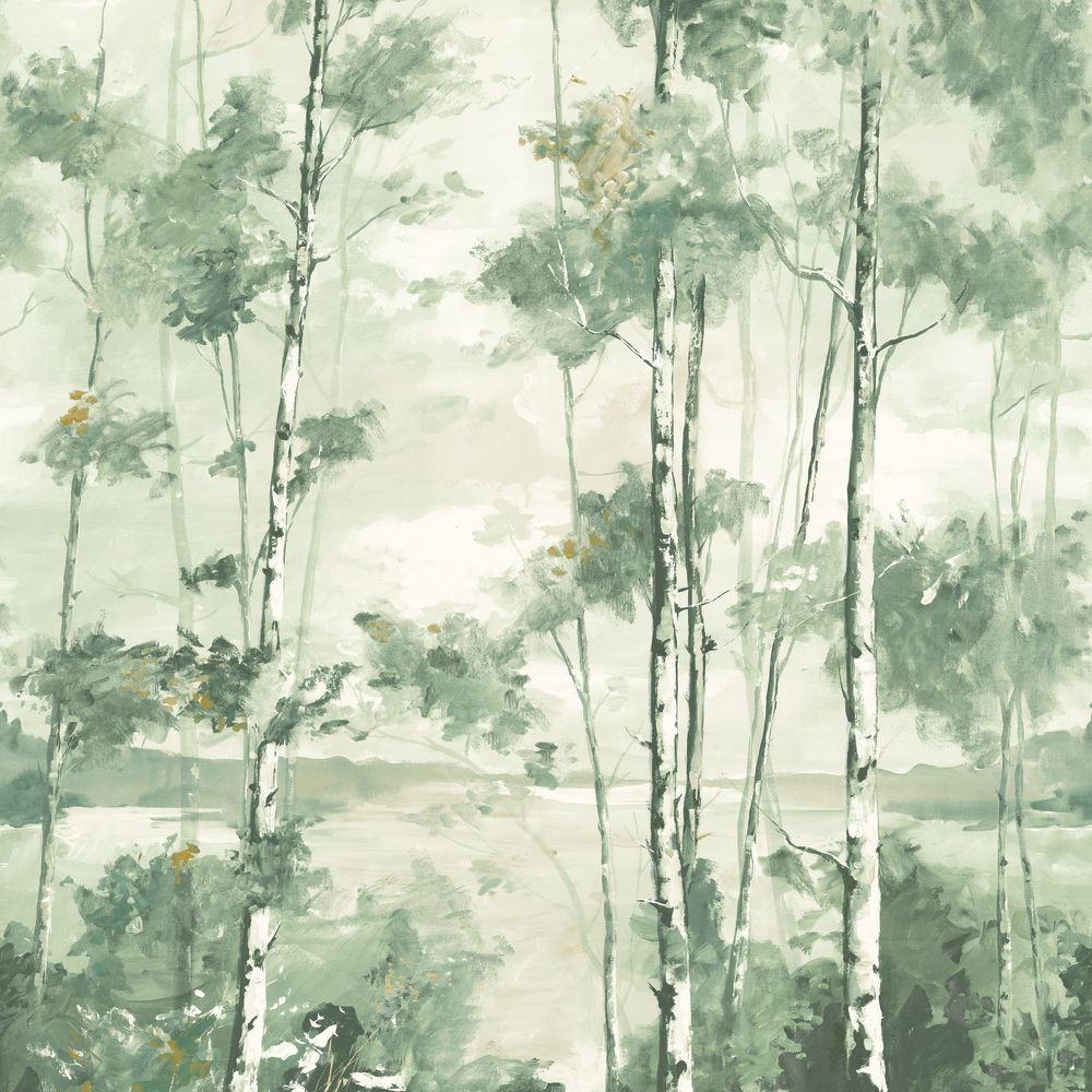 Tapetti Foret Boreale_L Vert Eucalyptus 200X310 cm