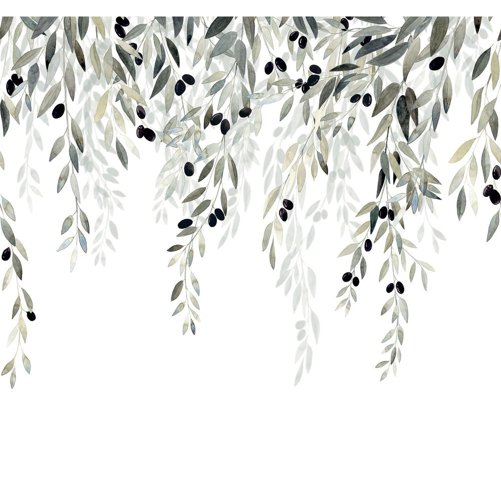 Tapetti Memory Tree_M Vert Olive 300X280 cm