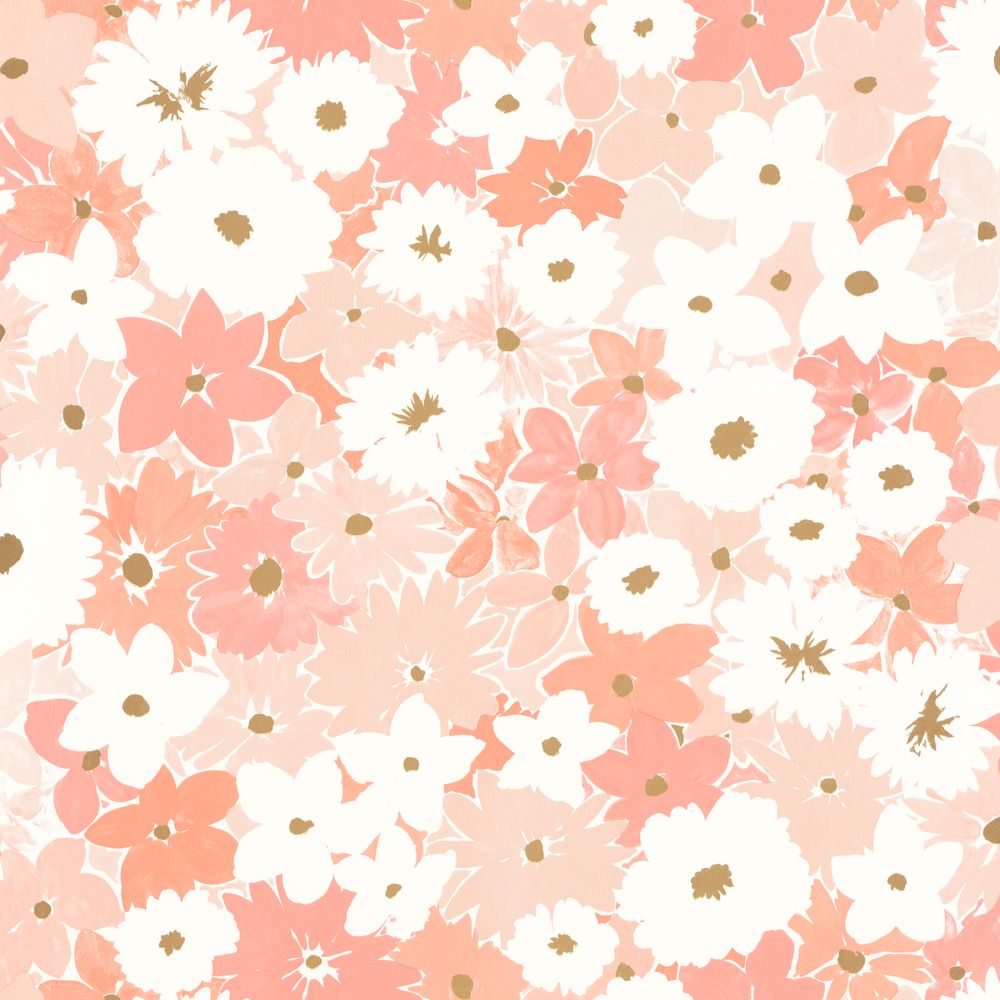 Tapetti Flora Rose Layette 0,53x10,05m