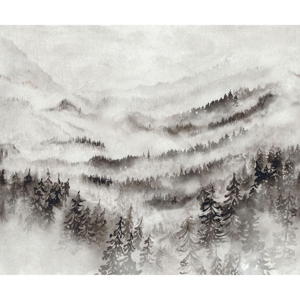 Tapetti Morning Mist_S Gris Brume 300X250 cm