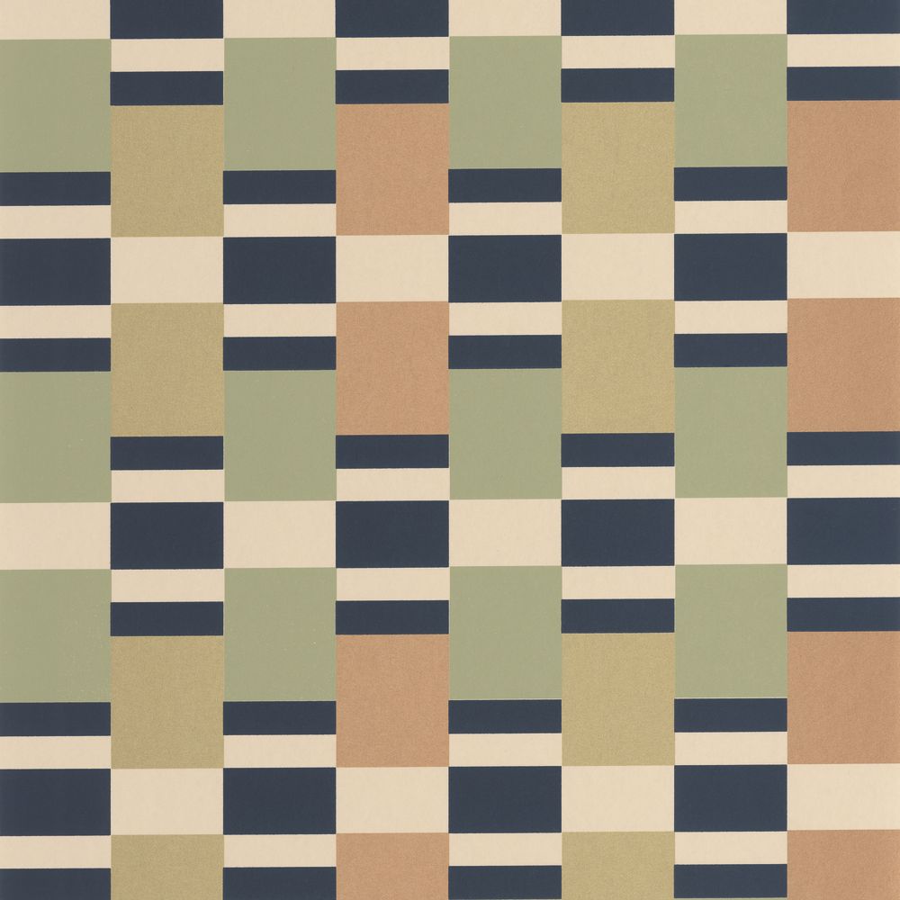 Tapetti Chess Game Vert Ocre 0,53x10,05m