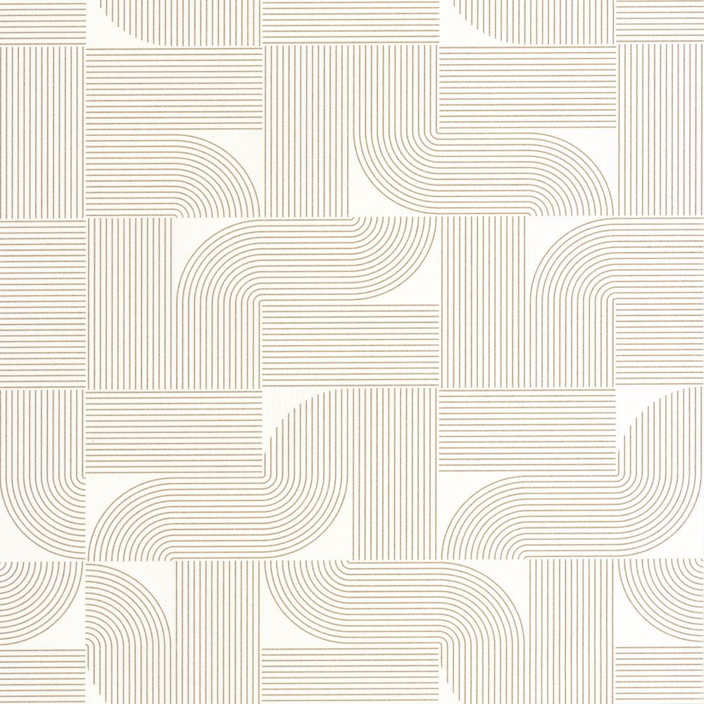 Tapetti Softness Blanc Or 0,53x10,05m
