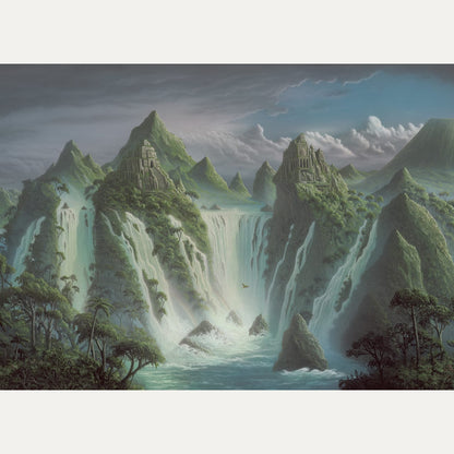 Kuvatapetti Fantasy World