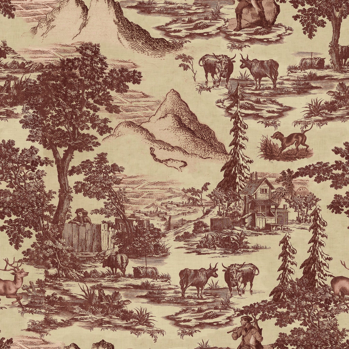 Tapetti Toile Du Tyrol